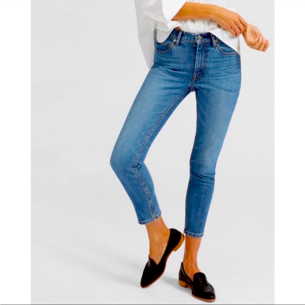 Everlane Mid-rise Skinny Ankle Blue  Jeans size 28